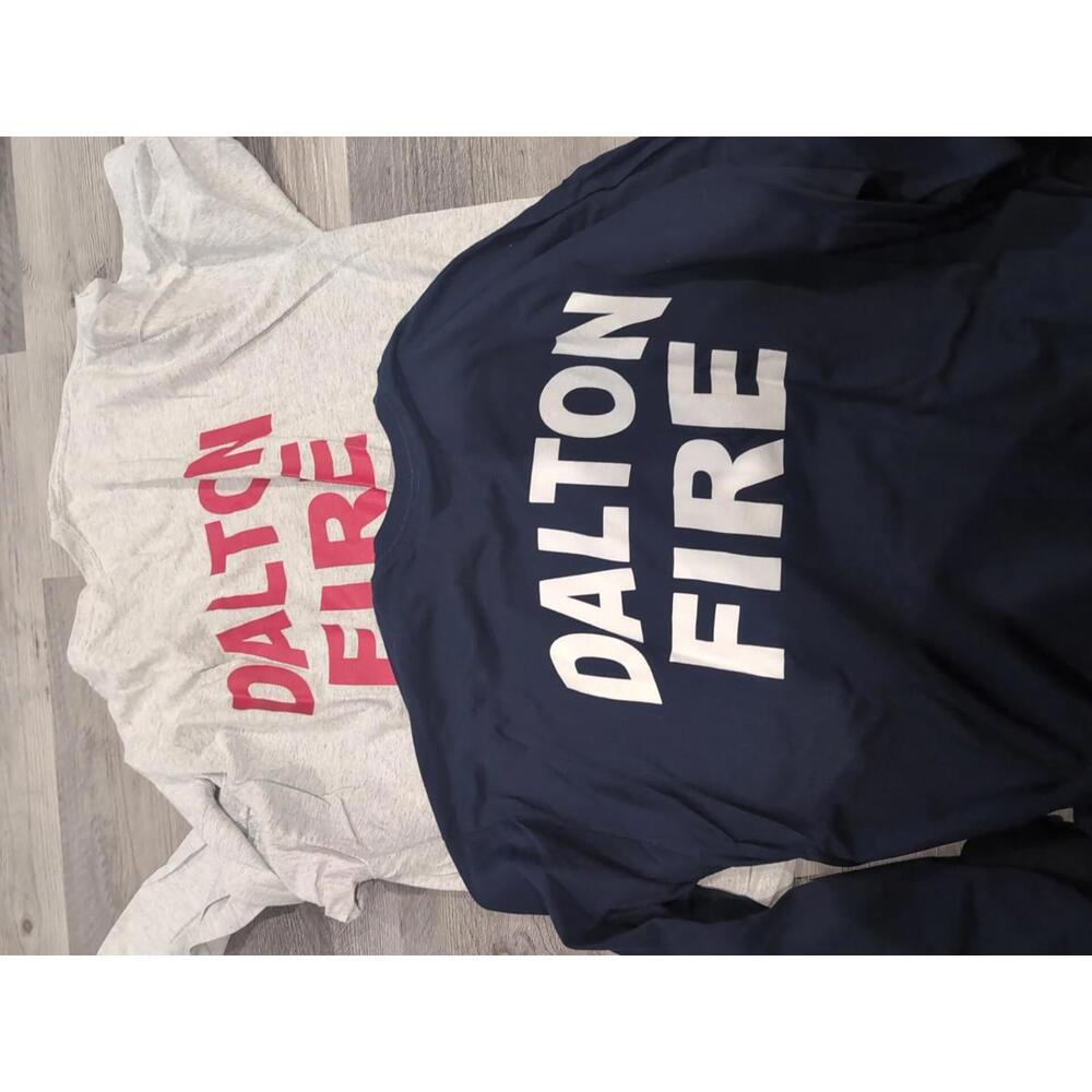 Lot Of 2 Dalton Massachusetts Fire Dept Long Sleeve Shirts Size 2xl - Picture 4 of 4